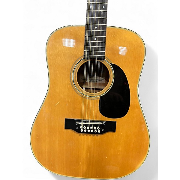 Used Fender F-55-12 Natural 12 String Acoustic Guitar