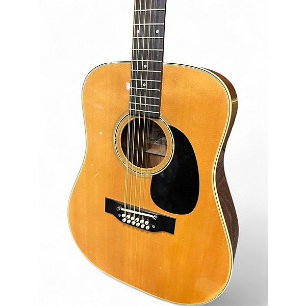 Used Fender F-55-12 Natural 12 String Acoustic Guitar