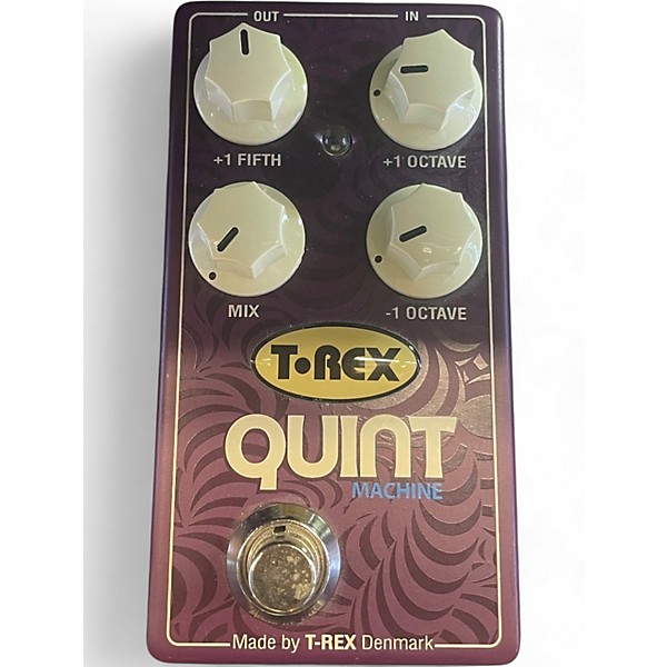 Used T-rex Quint Machine Four-Tone Generator Octaver / Pitch Effect Pedal