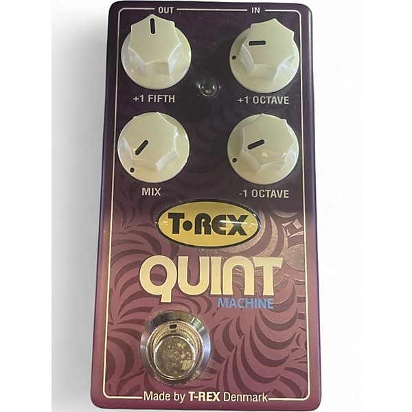 Used T-rex Quint Machine Four-Tone Generator Octaver / Pitch Effect Pedal