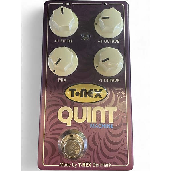 Used T-rex Quint Machine Four-Tone Generator Octaver / Pitch Effect Pedal