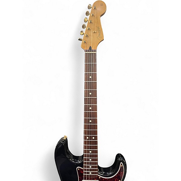 Used Fender DELUXE SUPER STRATOCASTER Black Solid Body Electric Guitar