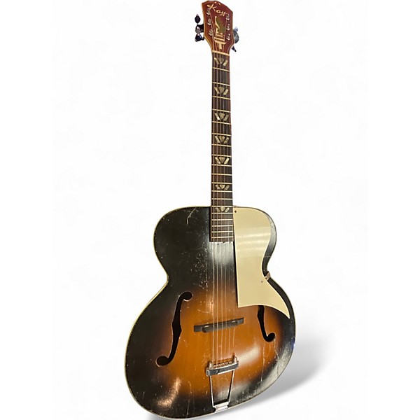 Vintage 1959 Kay K40 Aristocrat 2 Color Sunburst Acoustic Guitar