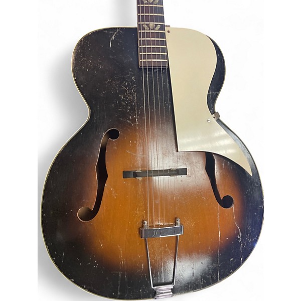 Vintage 1959 Kay K40 Aristocrat 2 Color Sunburst Acoustic Guitar