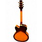 Used Aria AF70 Sunburst Hollow Body Electric Guitar