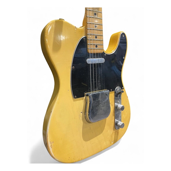 Vintage 1973 Fender Telecaster Blonde Solid Body Electric Guitar