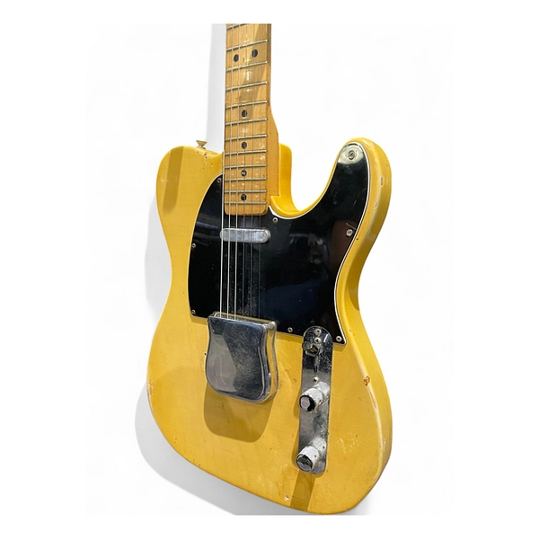 Vintage 1973 Fender Telecaster Blonde Solid Body Electric Guitar