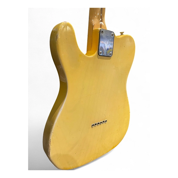 Vintage 1973 Fender Telecaster Blonde Solid Body Electric Guitar