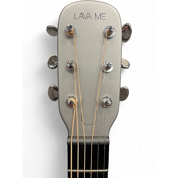 Used LAVA MUSIC LAVA ME 4 CARBON Silver Acoustic Electric Guitar