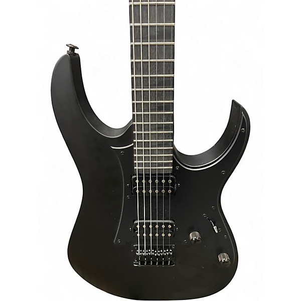 Used Ibanez GRGR131EX Flat Black Solid Body Electric Guitar