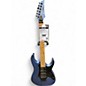 Used Ibanez RG350M Metallic Blue Solid Body Electric Guitar thumbnail