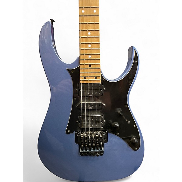 Used Ibanez RG350M Metallic Blue Solid Body Electric Guitar