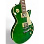 Used Iyv ILS 300 Emerald Green Solid Body Electric Guitar