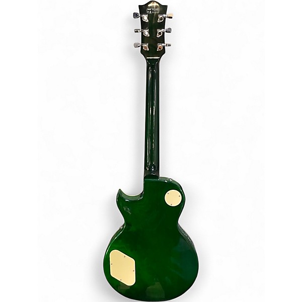 Used Iyv ILS 300 Emerald Green Solid Body Electric Guitar