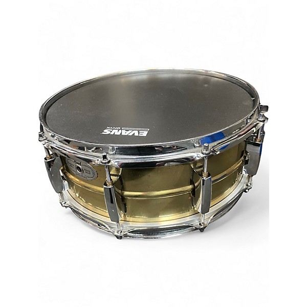 Used Pearl 14in Sensitone Snare Gold Drum