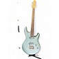 Used Sterling by Music Man Lk100d Blue Sapphire Solid Body Electric Guitar thumbnail