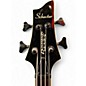Used Schecter Guitar Research Diamond Series 004 Trans Crimson Red Electric Bass Guitar