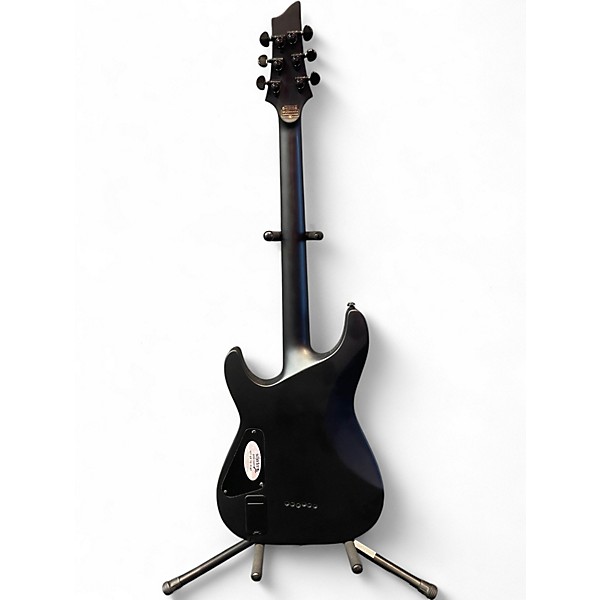Used Schecter Guitar Research C1 Platinum Flat Black Solid Body Electric Guitar