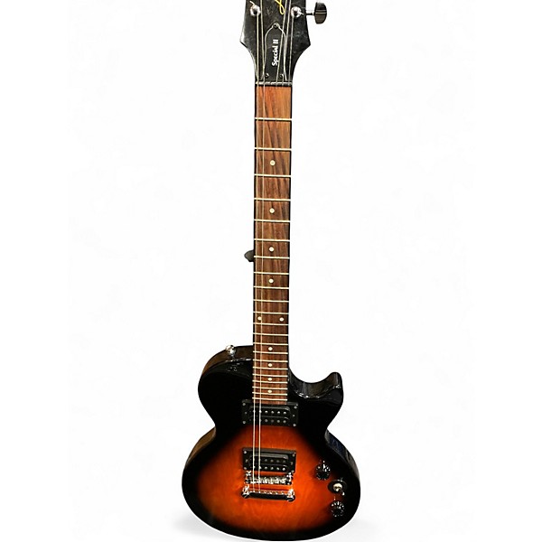 Used Epiphone Les Paul Special II Vintage Sunburst Solid Body Electric Guitar