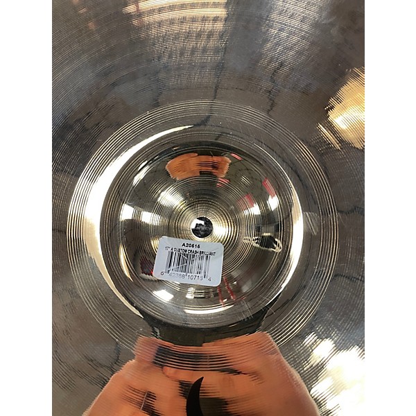 Used Zildjian 17in A CUSTOM CRASH Cymbal