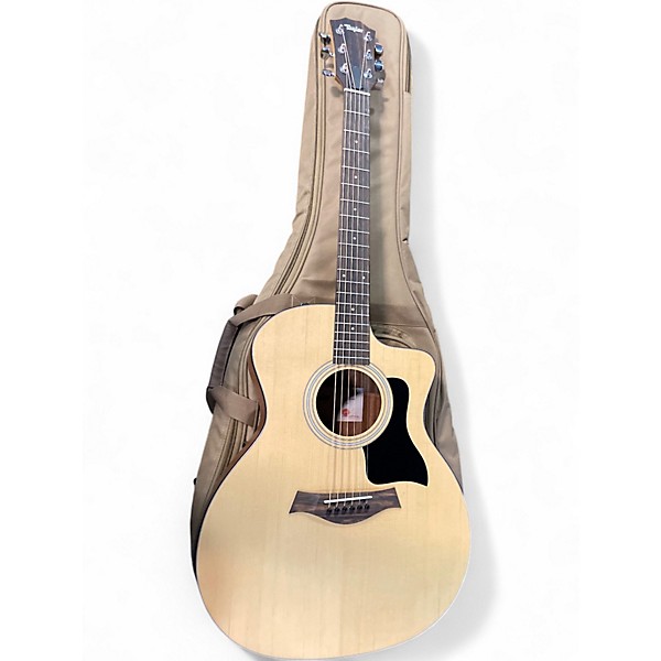 Used Taylor 114CE Natural Acoustic Electric Guitar