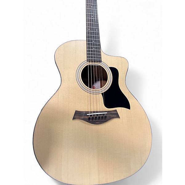 Used Taylor 114CE Natural Acoustic Electric Guitar