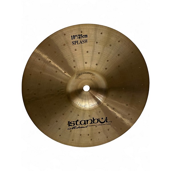 Used Istanbul Mehmet 10in TRADITIONAL SPLASH Cymbal