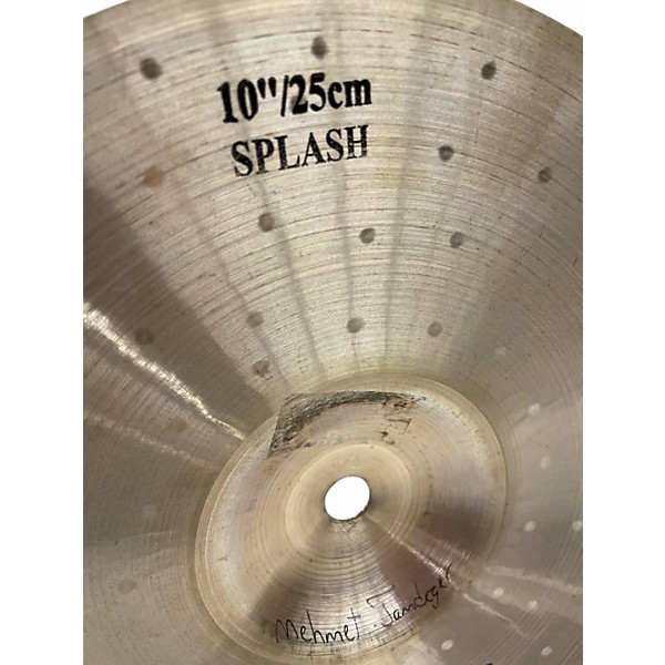 Used Istanbul Mehmet 10in TRADITIONAL SPLASH Cymbal