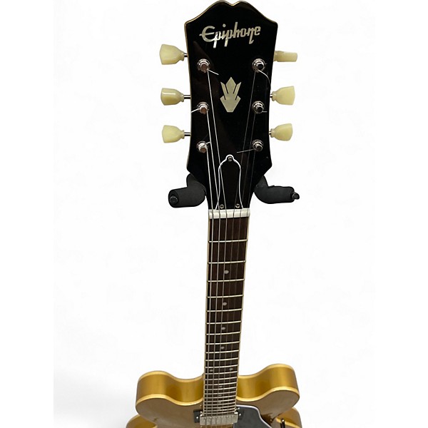 Used Epiphone ES335 Gold Hollow Body Electric Guitar