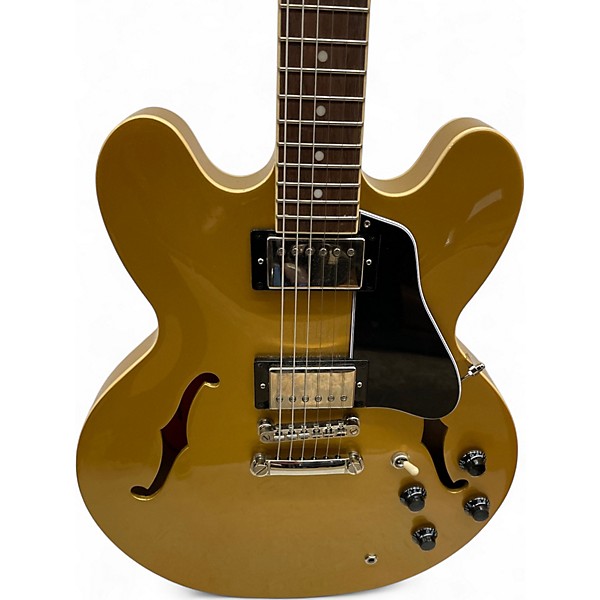 Used Epiphone ES335 Gold Hollow Body Electric Guitar