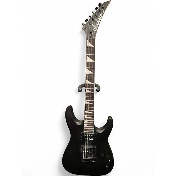 Used Jackson JS22 Dinky Black Solid Body Electric Guitar