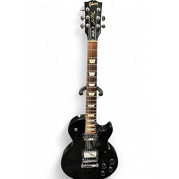 Used 2022 Gibson LES PAUL STUDIO Black Solid Body Electric Guitar