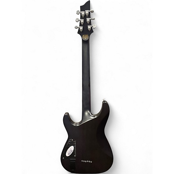 Used Schecter Guitar Research C1 Platinum Trans White Solid Body Electric Guitar