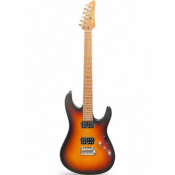 Used Ibanez Prestige 3 AZ2402 2 Tone Sunburst Solid Body Electric Guitar