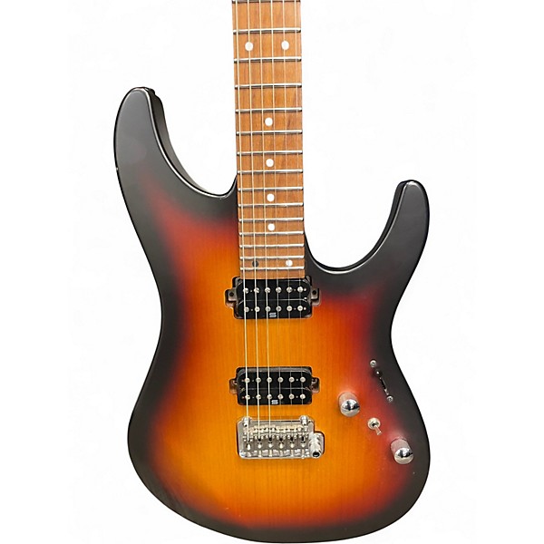 Used Ibanez Prestige 3 AZ2402 2 Tone Sunburst Solid Body Electric Guitar