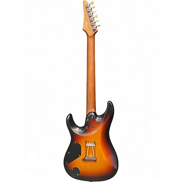 Used Ibanez Prestige 3 AZ2402 2 Tone Sunburst Solid Body Electric Guitar