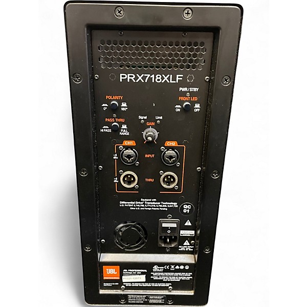 Used JBL PRX718XLF Unpowered Subwoofer