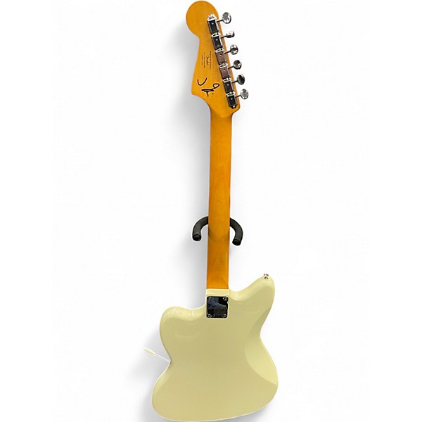 Used Squier J MASCIS JAZZMASTER Olympic White Solid Body Electric Guitar