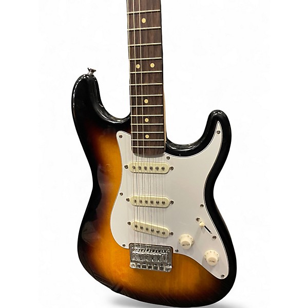 Used Squier Affinity Stratocaster 2 Color Sunburst Solid Body Electric Guitar