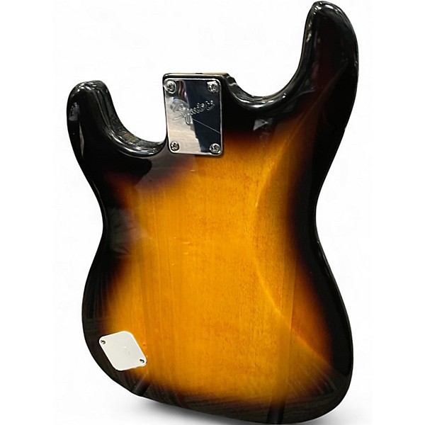 Used Squier Affinity Stratocaster 2 Color Sunburst Solid Body Electric Guitar