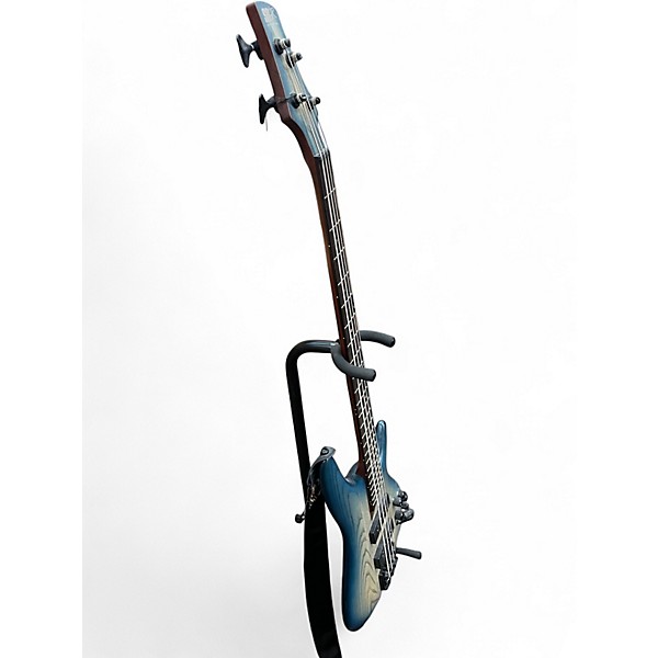 Used Ibanez SR600E-CTF Blue Burst Electric Bass Guitar