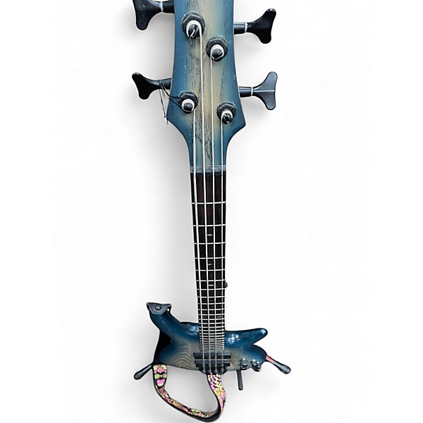 Used Ibanez SR600E-CTF Blue Burst Electric Bass Guitar