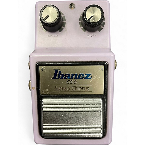 Used Ibanez CS9 Stereo Chorus Effect Pedal
