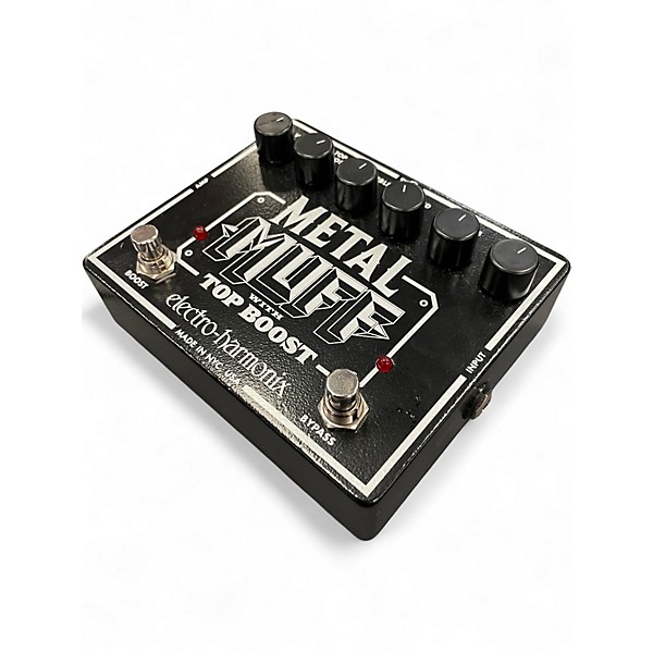 Used Electro-Harmonix Metal Muff Distortion With Top Boost Effect Pedal