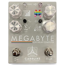 Used Caroline Guitar Company Megabyte Lo-Fi Delay Computer Effect Pedal