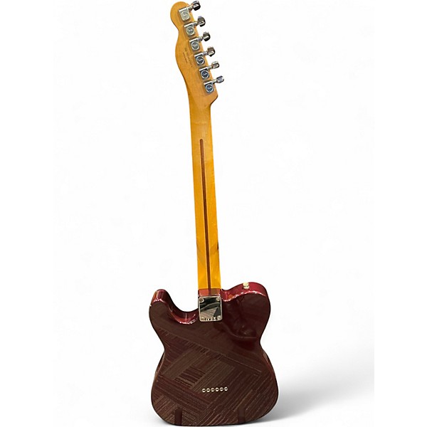 Used Fender Standard Telecaster Wine Red Solid Body Electric Guitar