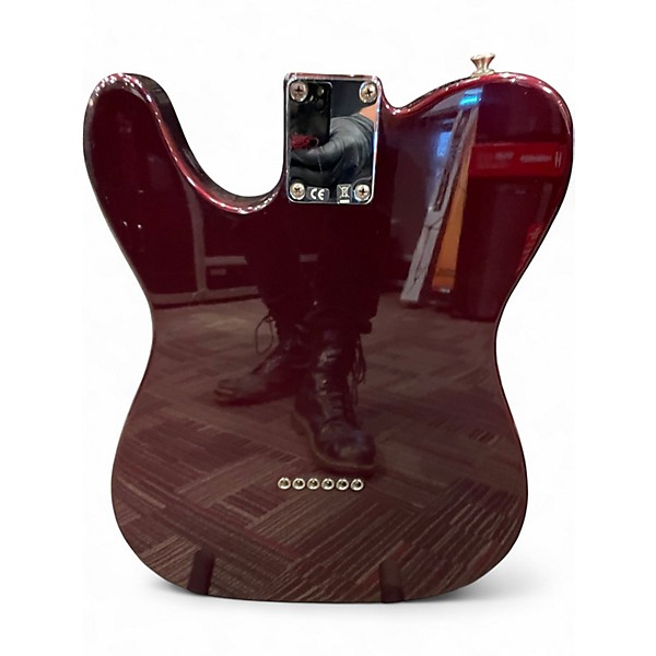 Used Fender Standard Telecaster Wine Red Solid Body Electric Guitar