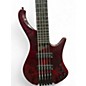 Used Ibanez EHB1505 Stained Wine Red Low Gloss Electric Bass Guitar