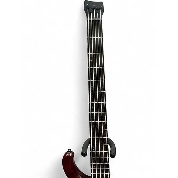 Used Ibanez EHB1505 Stained Wine Red Low Gloss Electric Bass Guitar
