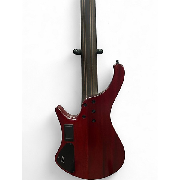 Used Ibanez EHB1505 Stained Wine Red Low Gloss Electric Bass Guitar